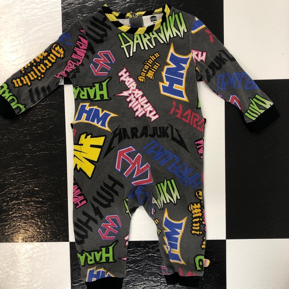 RARE HARAJUKU MINI L/S ROMPER
